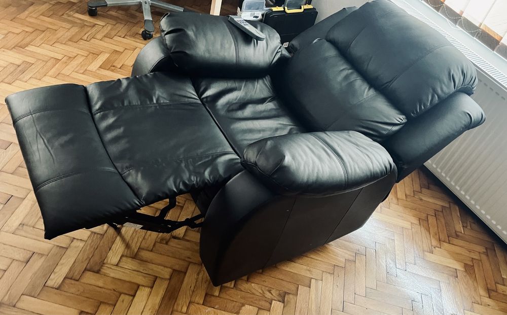 Fotoliu electric cu masaj pe nivele