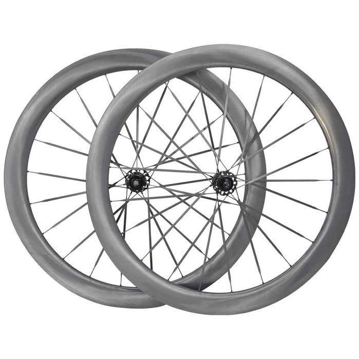 Шоссейные Карбоновые Колеса С Карбоновыми Спицами