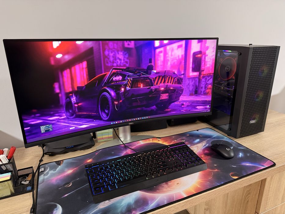 PC AMD Ryzen™ 9 7900X, 64GB DDR5, RX 6700 XT, Monitor Dell 34