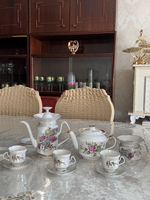 Форфоровый чайный сервиз ССР