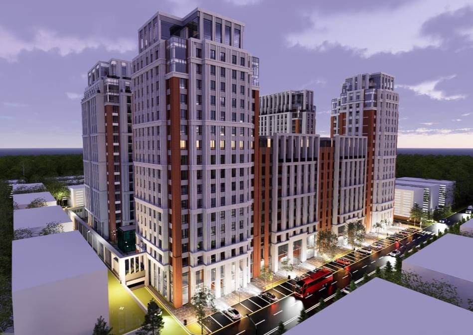 Новостройка, Дархан, м Пушкина, стадион Старт, 76,17 кв м