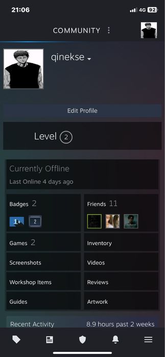 Продам аккаунт Steam