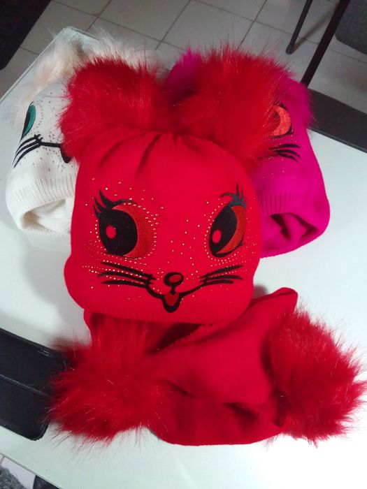 Шапка зимняя для девочки