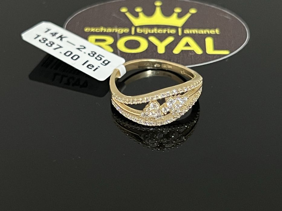 Bijuteria Royal CB : Inel dama aur 14k 2,35 grame