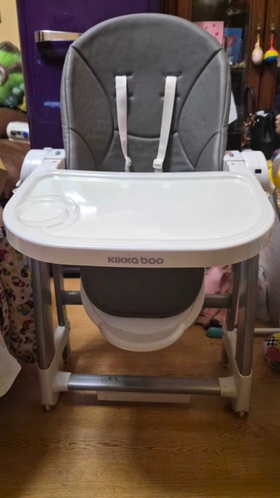 Столче за хранене и люлка 3 в 1 KikkaBoo - Prima