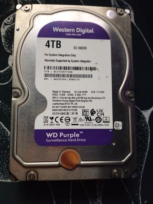 HDD 4 терабайта в хорошем состоянии