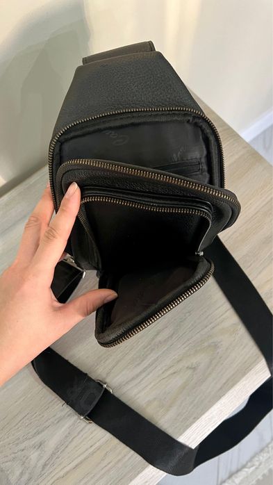 Продам барсетку Кабура кожанная