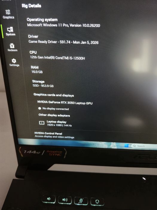 Vând Laptop Gaming ASUS TUF F15