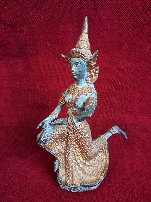 statueta bronz buddha teppanom 32 cm 2 kg