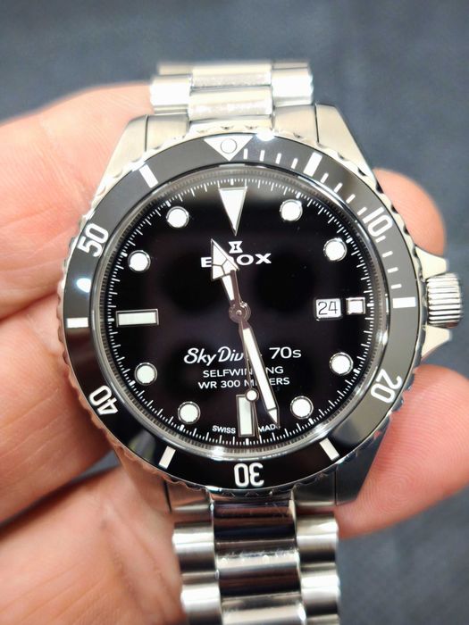 Часовник Edox Sky Diver 70s