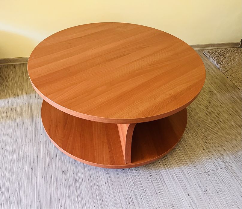Masa Lems rotunda de cafea, impecabila – diametru 1 m