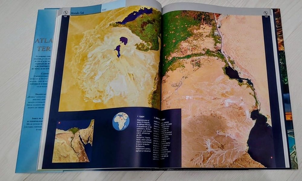 Atlasul Lumii - atlas geografic, 256 pagini, Editura Rao, 2008