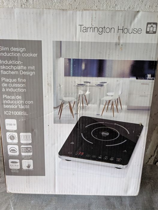 Plita cu inductie 2100W Tarrington House IC2100BSL