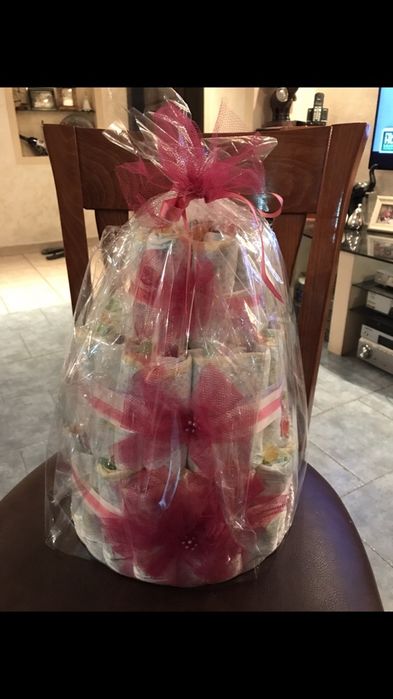 Торта от памперси