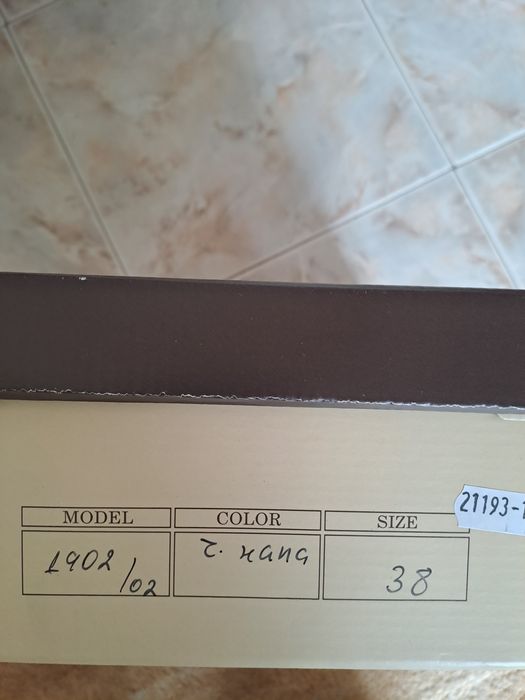 Черни обувки-естествена кожа