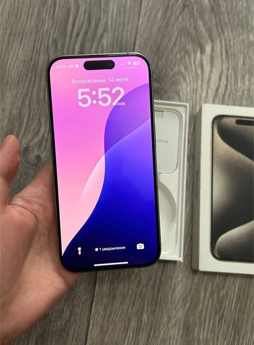 Смартфон Apple iPhone 15 Pro 128Gb