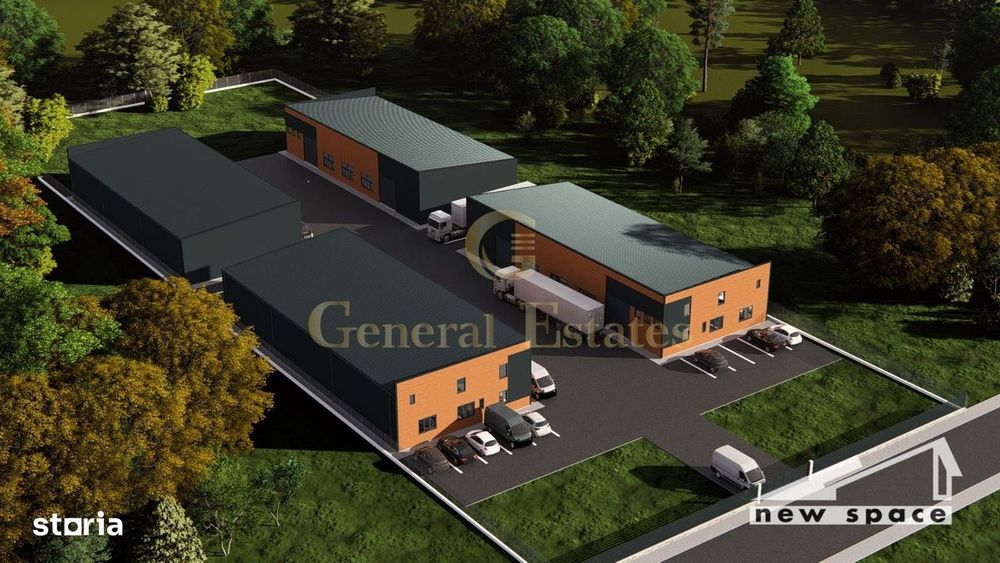 Închiriere hale noi 600mp / 300mp – Brașov, Cartier Izvor