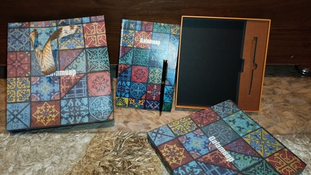 Подарочный блокнот qalamsap