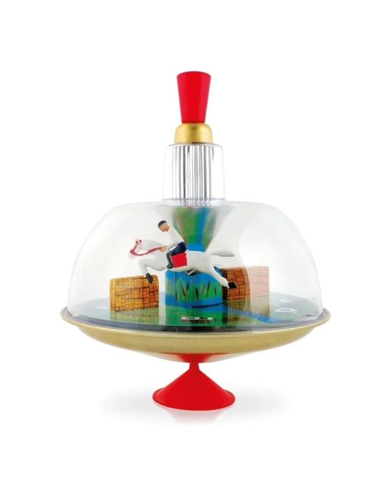 Игрушка для детей Волчок “Скачущий всадник”.