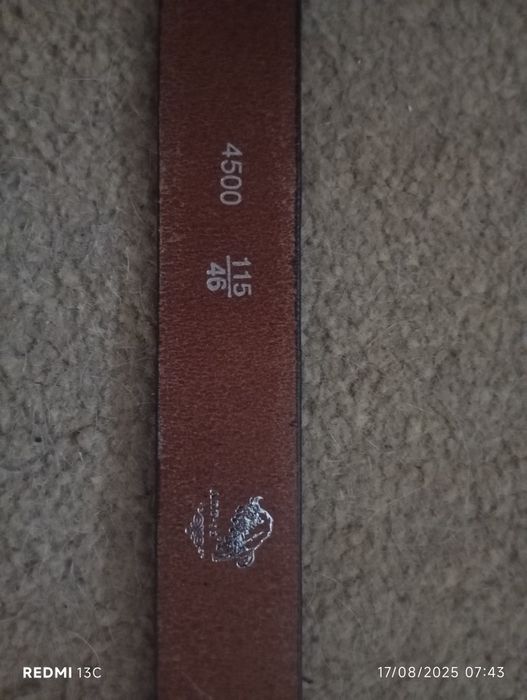 Мъжки кожен колан