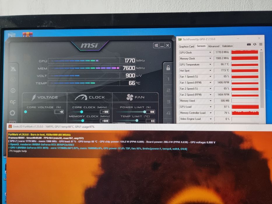 Видео карта /Gigabyte RTX  3070 8GB GDDR6