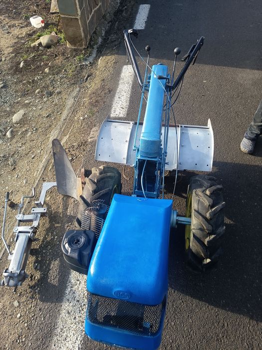 Cositoare bertolini diesel, motocultor cu freză și plug