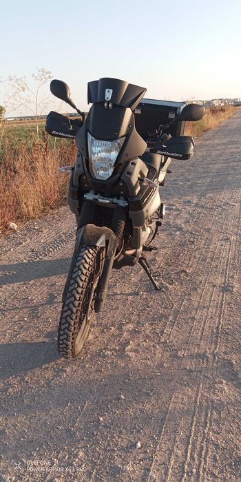 Yamaha XT660Z Tenere accesorizata, pregatita de noi aventuri