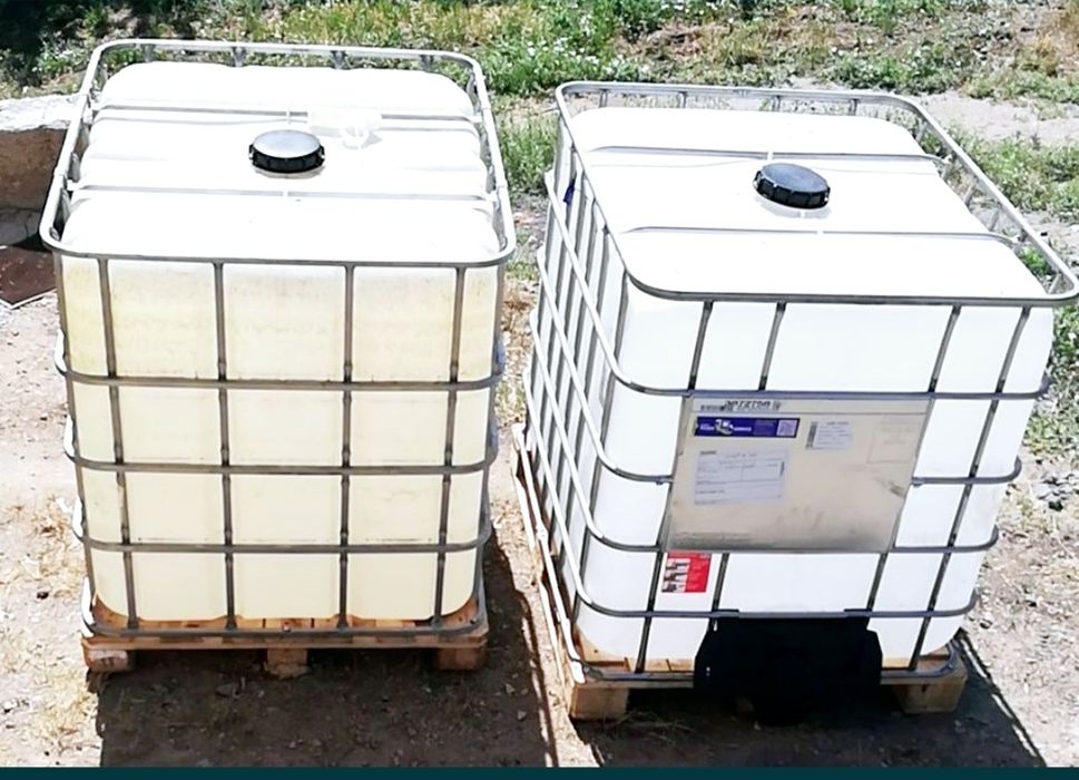 Бочки, еврокуб куб 1000л емкость