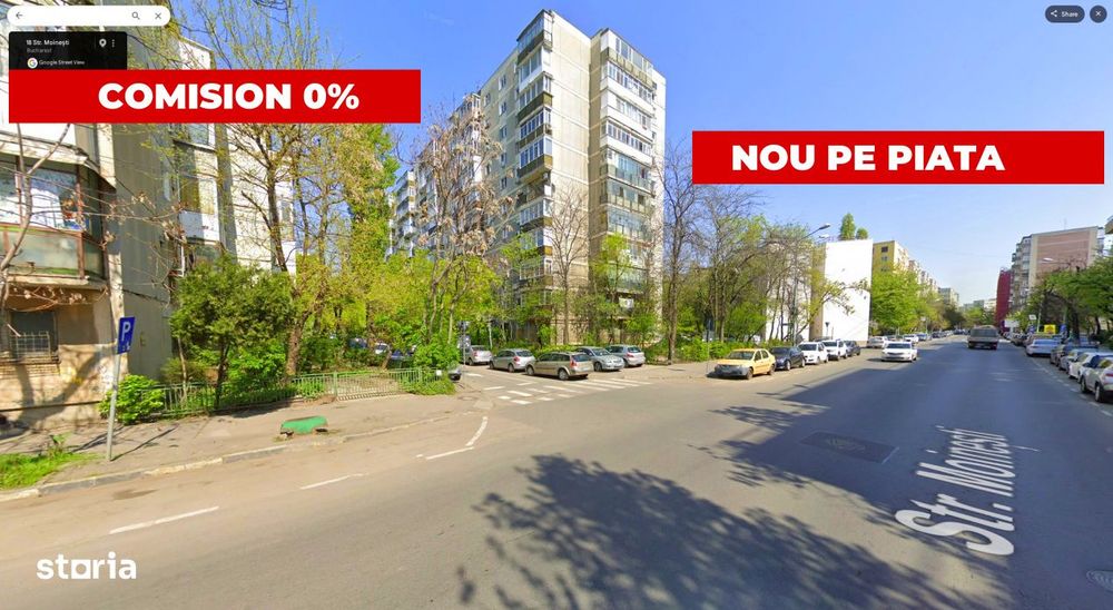0% 3 camere DECOMANDAT, 2 bai si Parcul Liniei aproape Gorjului Moines
