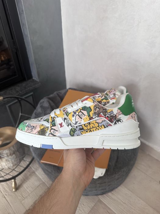 Louis Vuitton LV Trainers Multi Color Grafitti
