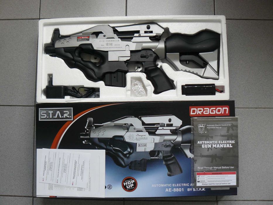 Pusca Asalt Airsoft Electrica GE STAR DRAGON THUNDER MAUL Carbine,Noua