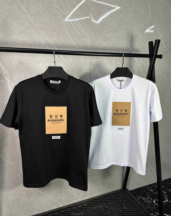 Мъжки тениски Balenciaga и Burberry