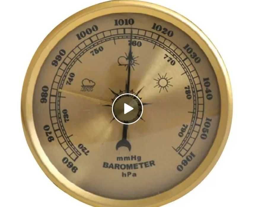 Барометър винтидж стил Ф70х28мм( нова стока)