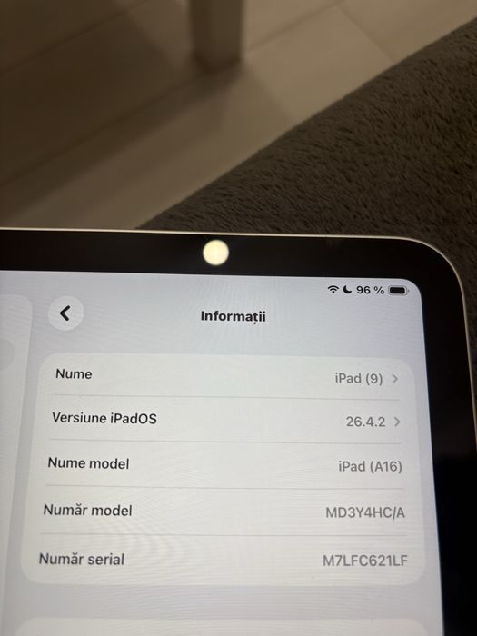 Ipad A16 128 GB silver