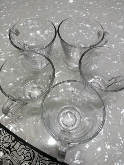 Продам кружки прозрачные