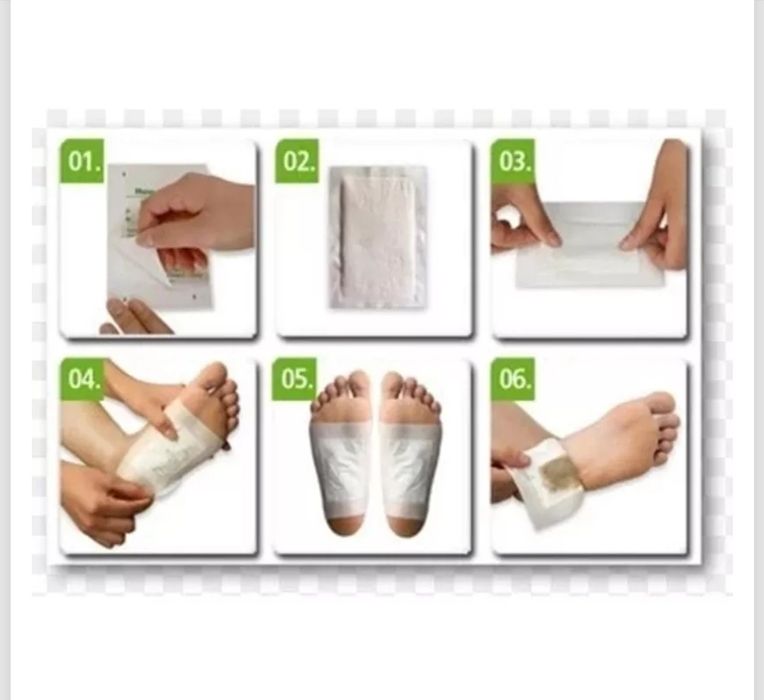 Пластири за детоксикация Kinoki Detox Pads 10 броя