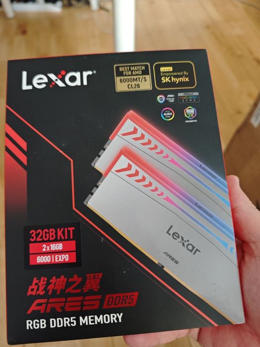 Lexar 2x16GB 6000Mhz CL26