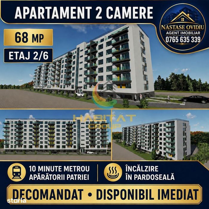 Vanzare Apartament 2 Camere Metrou Apărătorii Patriei!