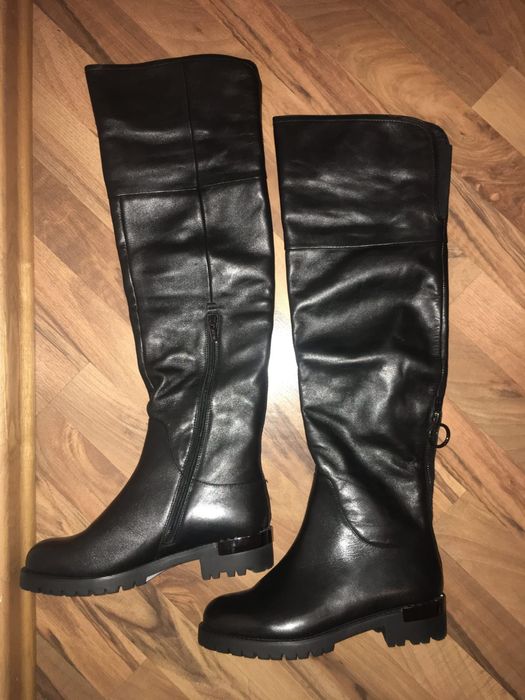 Cizme de dama, din piele naturala pentru iarna