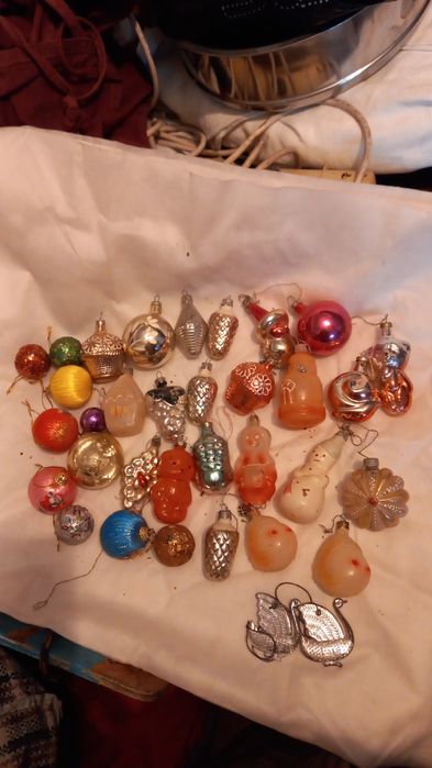 Новогодние игрушки советский