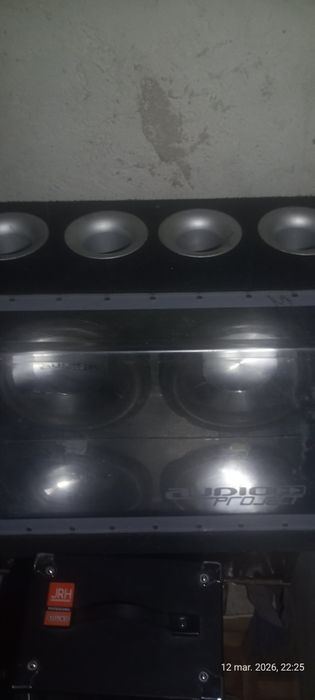 Tun de bass și amplificator de 1200w