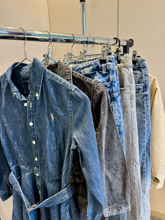 Дънки/ рокли/ манто/ Rallph Lauren/ZARA/