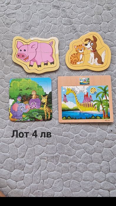 Дървени образователни играчки