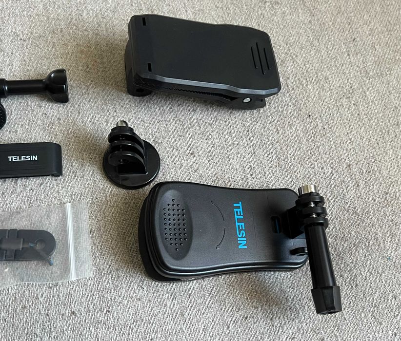 Cage metalic Telesin cu accesorii GoPro Hero 9 10 11, set complet