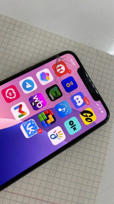 Iphone xs max с трещиной