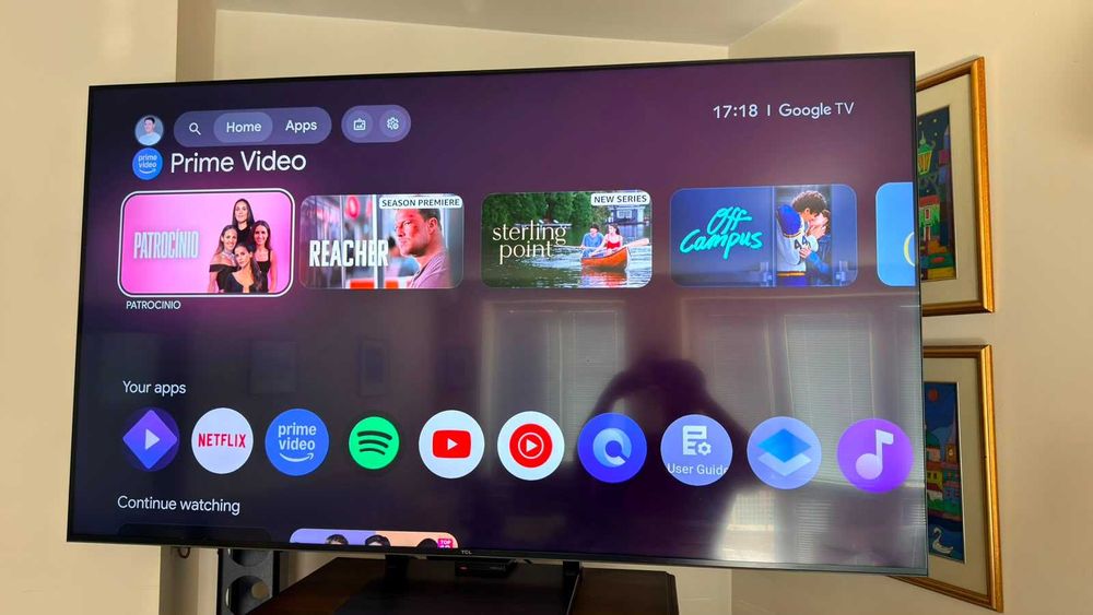 TCL 65” QLED 4K 144Hz – Google TV