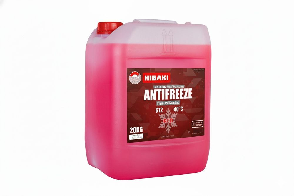 Антифриз Красный HIBAKI G12 -40⁰