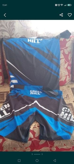 Рашгард Грин Хилл синий