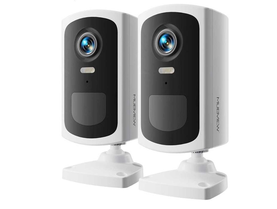 MUBVIEW Безжични камери за сигурност на открито - 2 броя в пакета
