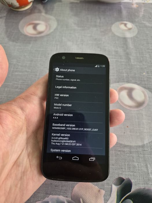 Motorola Perfectum  Senserli ishlidi xammasi joyida